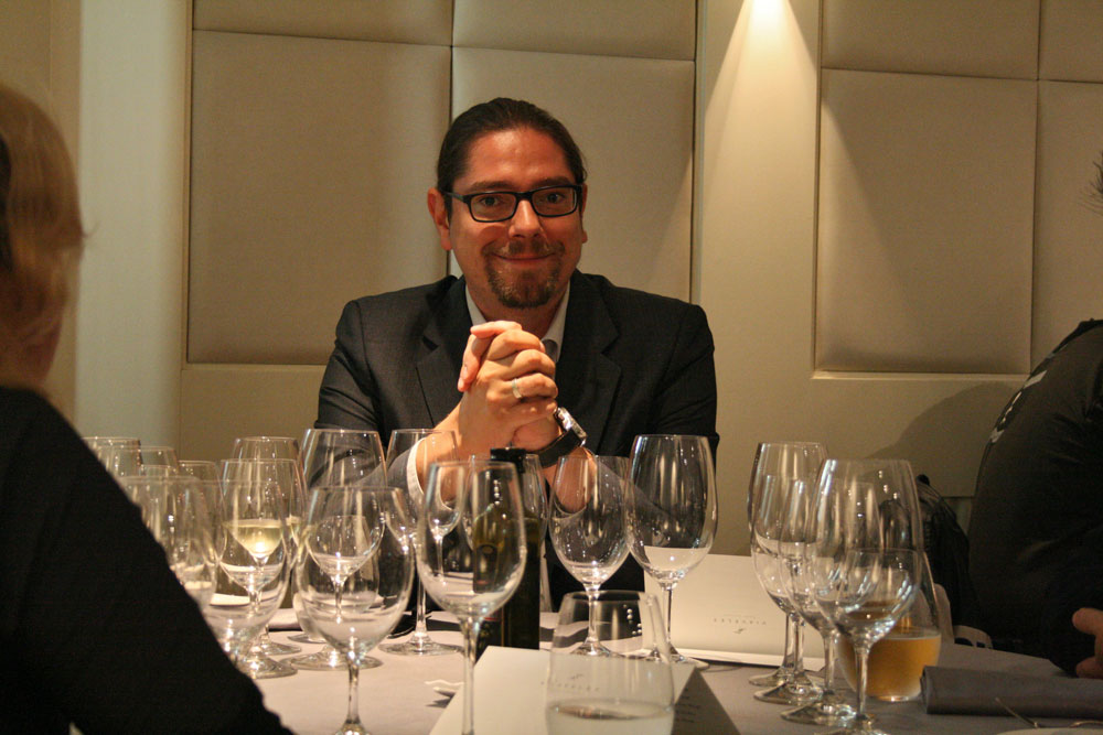 Óscar Cárdenas, sumiller de Bodegas Luis Cañas