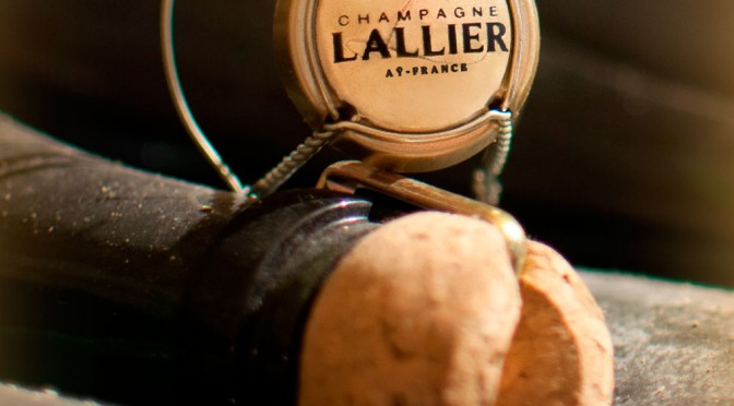Champagne Lallier en las cenas con bodeguero de Viavélez