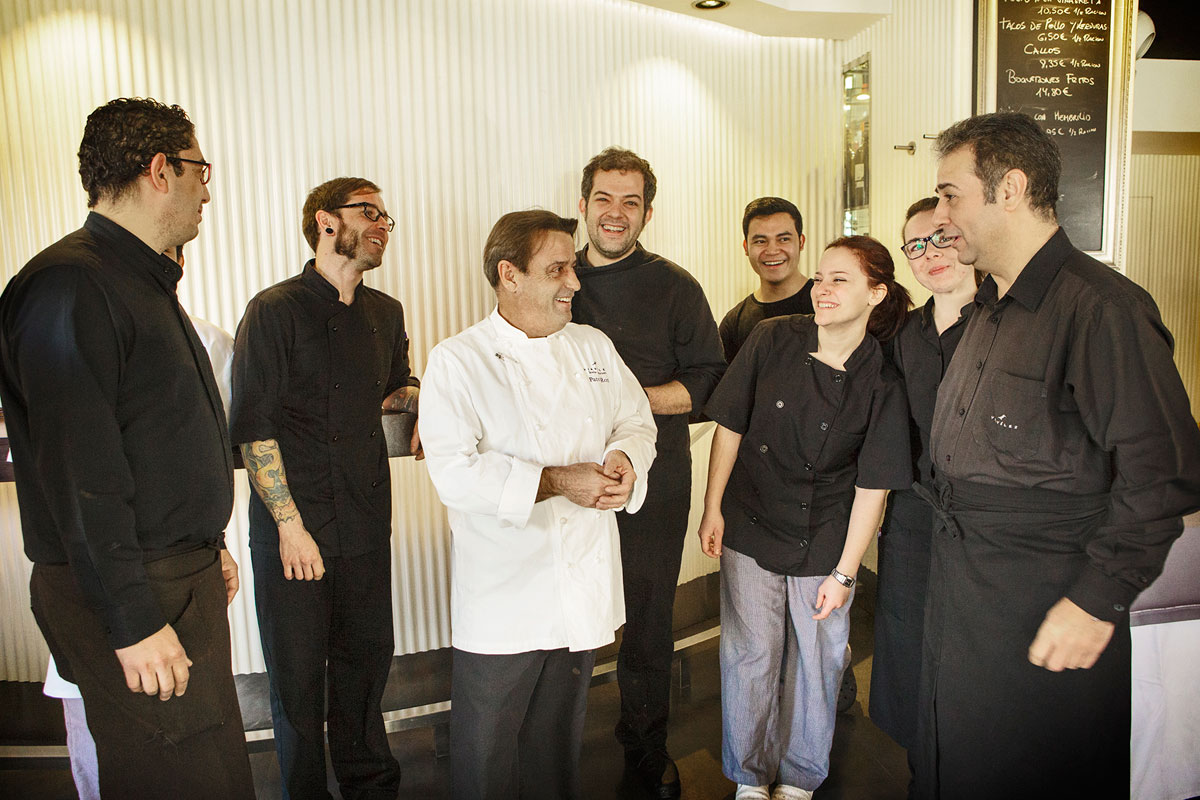 Equipo restaurante Viavélez Madrid