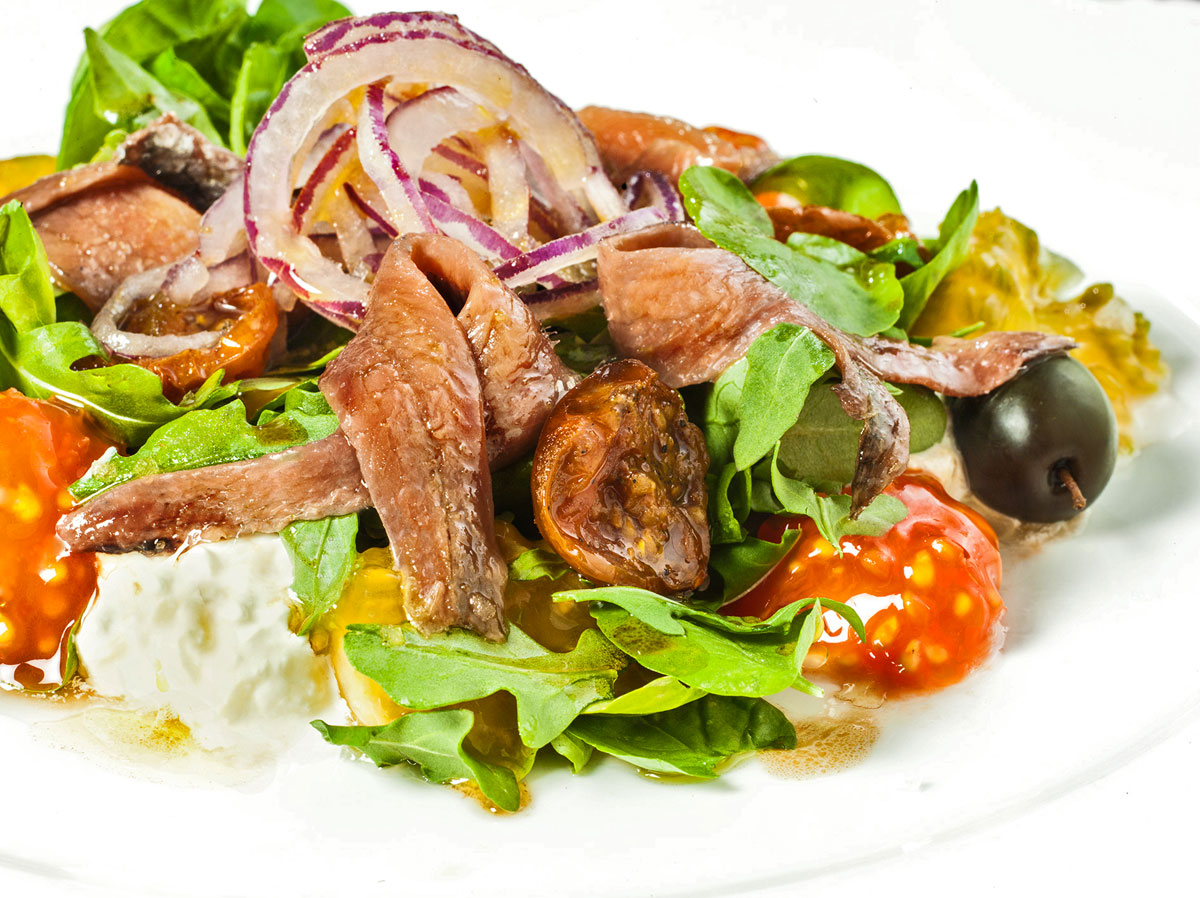 Ensalada de burrata