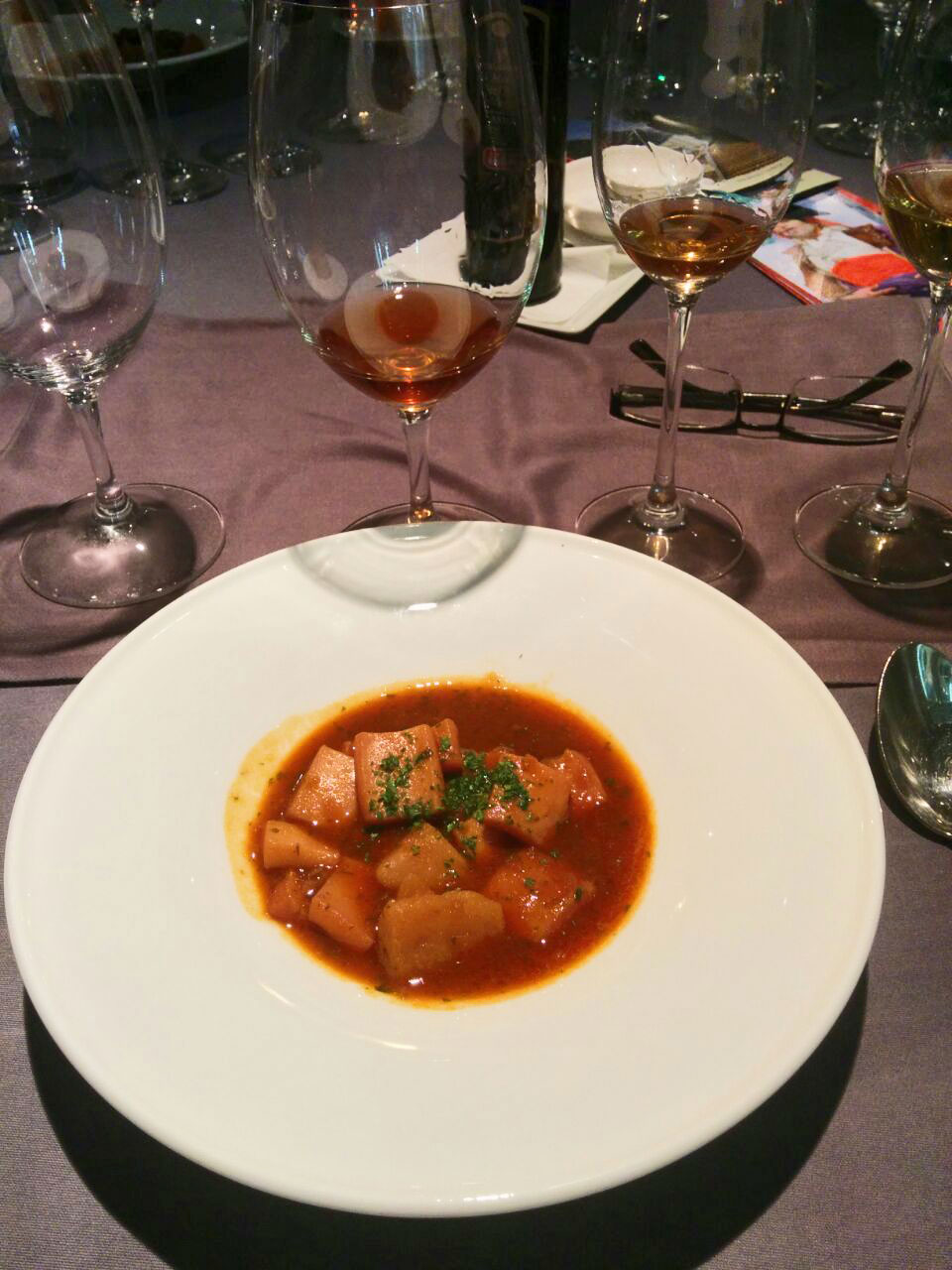 Cena con Bodegas Tradición en Viavélez