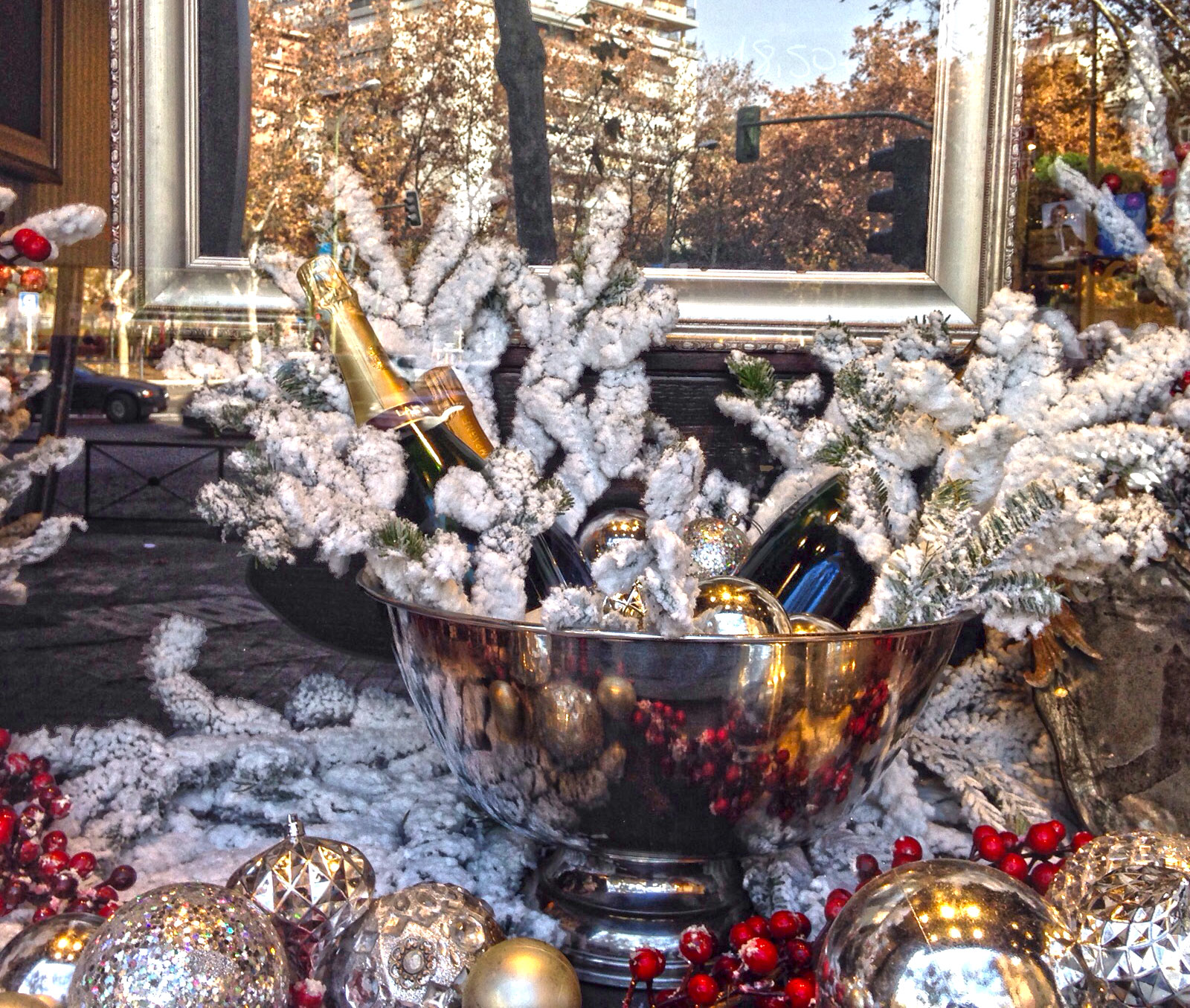 Escaparate de Viavélez Navidad 2015