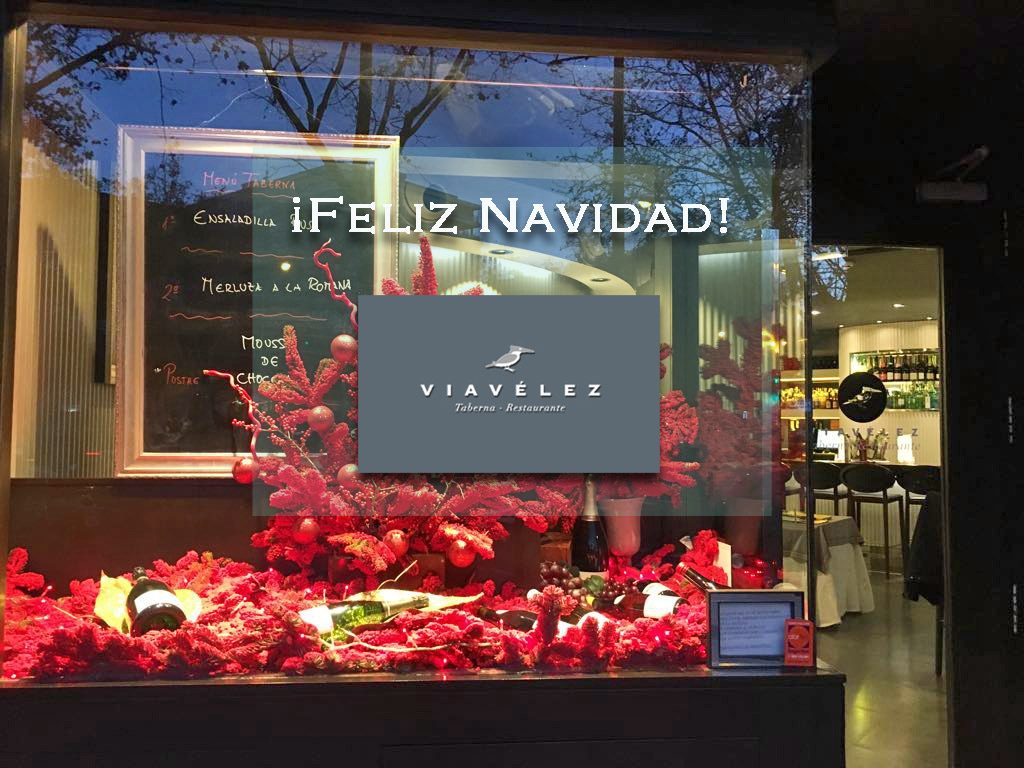 Felicitación de Navidad de Viavélez Madrid