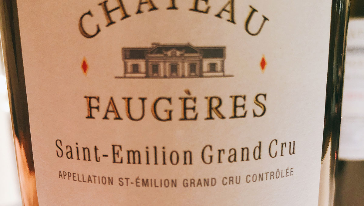 Los vinos de Chateau Faugeres en Viavélez