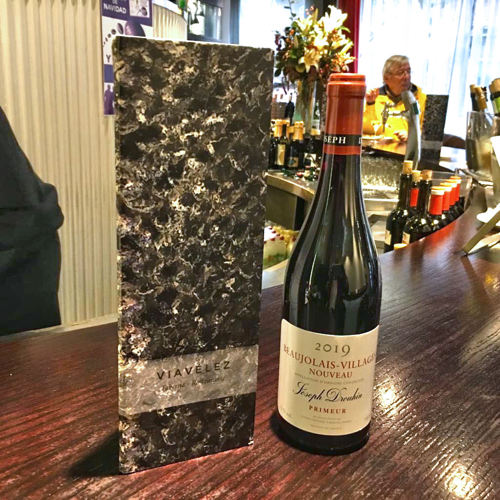 Beaujolais Noveau en Viavélez Madrid