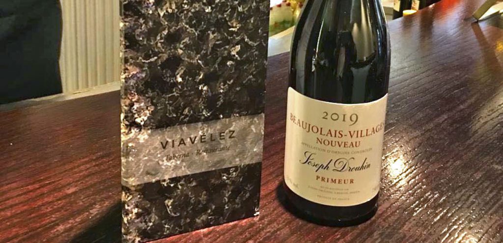 Beaujolais Noveau en Viavélez Madrid