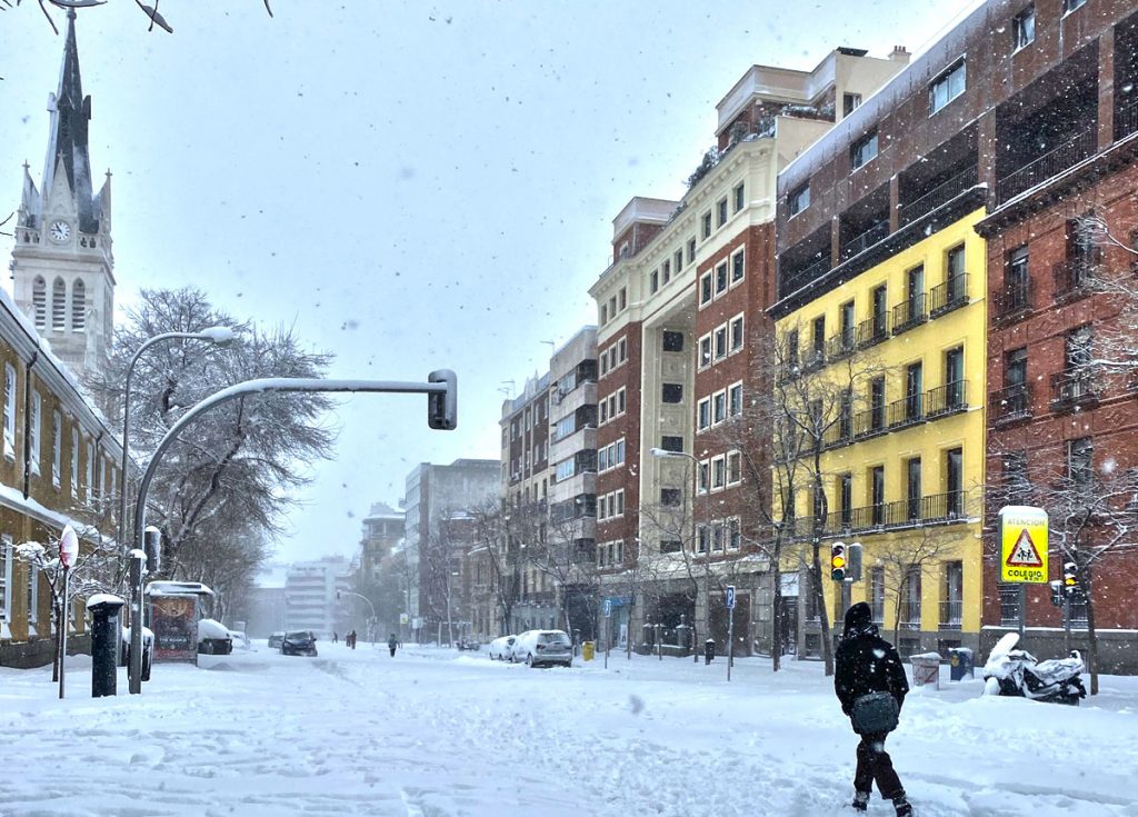 Vuelta después de Filomena