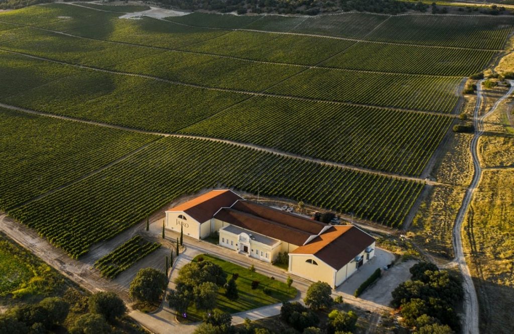 Bodega Viñas del Jaro de Ribera del Duero en las cenas con bodeguero de Viavélez Madrid